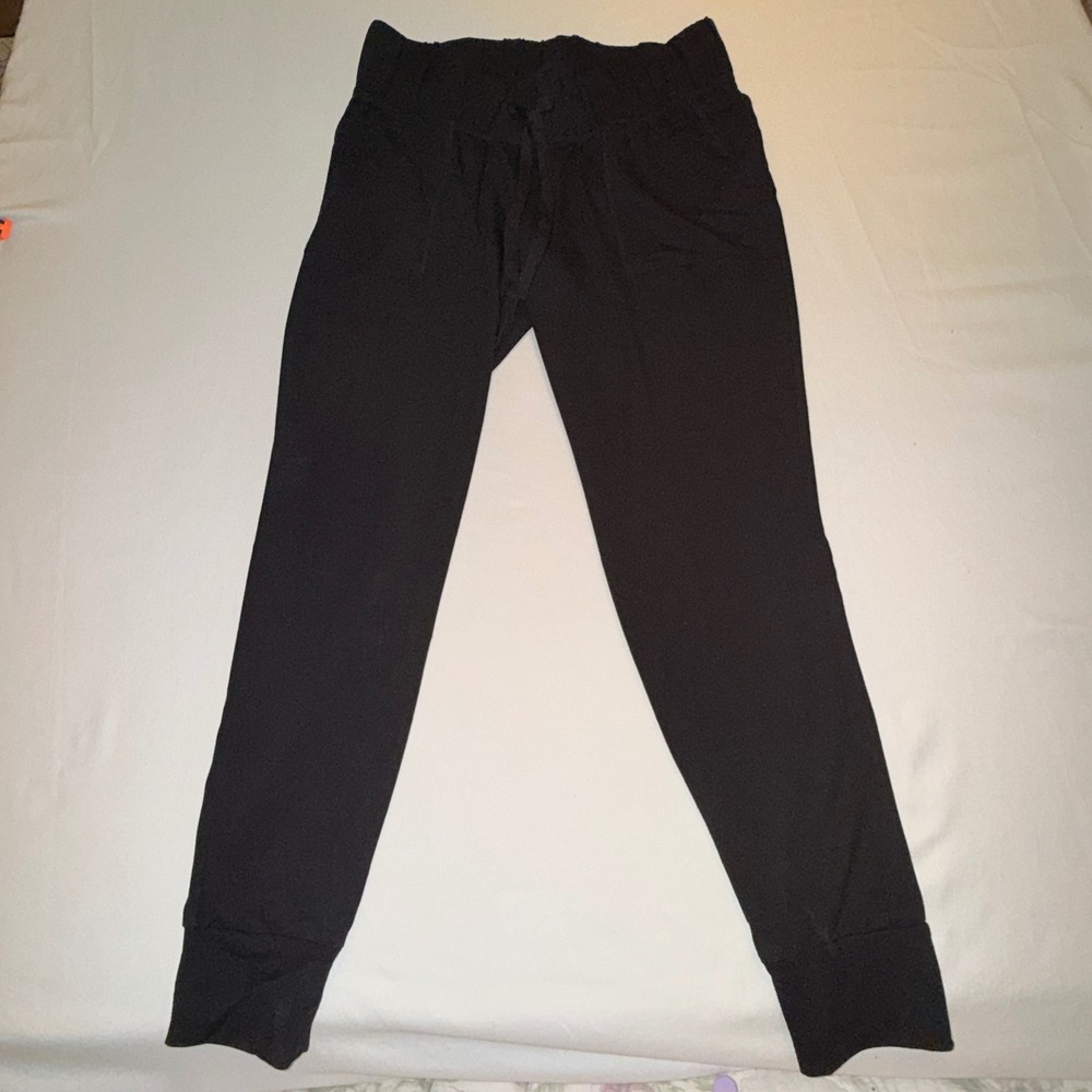 Isabel by Ingrid & Isabel Maternity Jogger Women Small Black NEW Drawstring